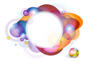 Color abstract . Vector background.