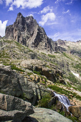 Fototapeta na wymiar Górski krajobraz Restonica