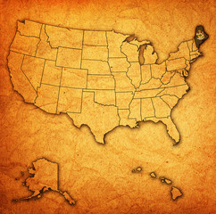 maine on map of usa