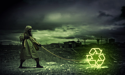 Stalker pulling rope