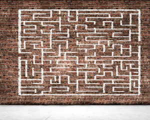 Abstract maze
