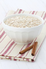 Healthy and delicious oatmeal ingredients