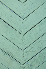 old green wooden