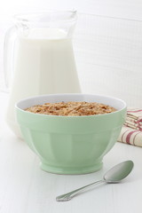 Delicious healthy breakfast