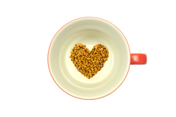 ハート　インスタントコーヒー