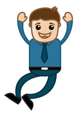 Hurray - Office Corporate Cartoon People