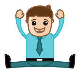 Project Finished - Office Corporate Cartoon People