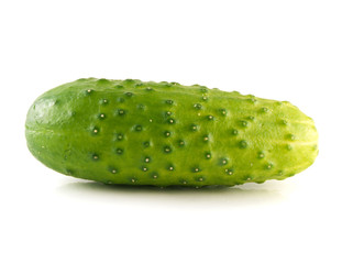 Cucumber isolated on white background