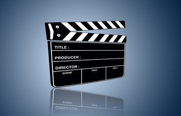 Fototapeta premium film slate