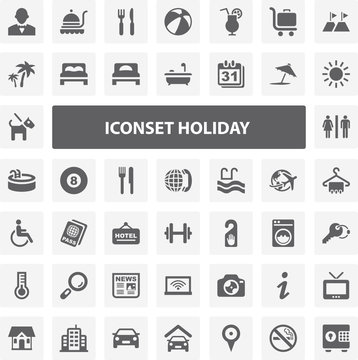 Website Iconset - Holiday 44 Basic Icons