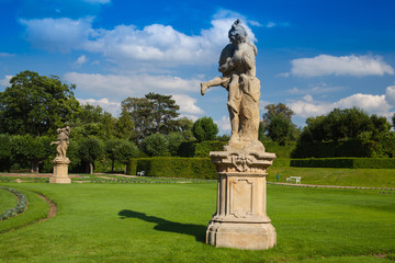 Obraz premium Garden park in Dobris