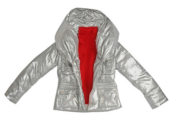silver jacket