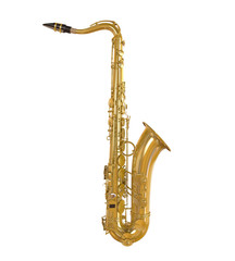 Fototapeta na wymiar Saxophone Isolated