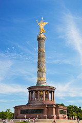 Obraz premium Kolumna Zwycięstwa w Berlinie, Niemcy
