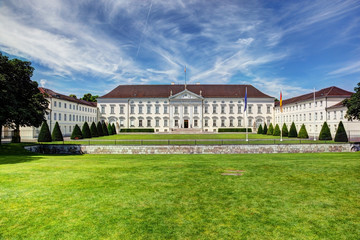 Obraz premium Schloss Bellevue. Presidential palace, Berlin, Germany