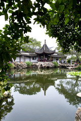 Naklejka premium Chinese traditional garden - Suzhou - China