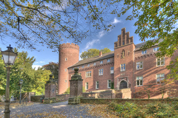 Burg Kempen im Sommer