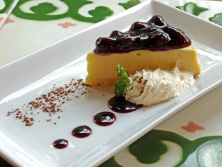Blueberry cheese cake