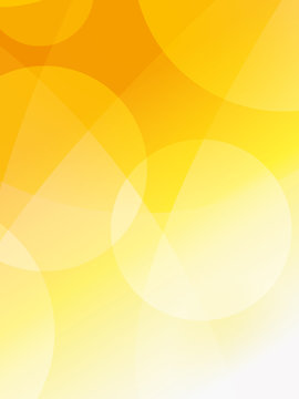 Abstract orange background with circles