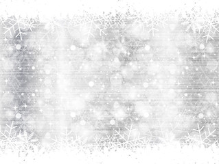 Obraz premium 雪の結晶 クリスマス 背景