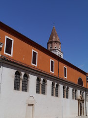 Fototapeta na wymiar The Saint Simon church (San Simeon) in Zadar