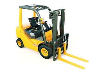 Forklift truck © Supertrooper