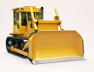 Heavy crawler bulldozer