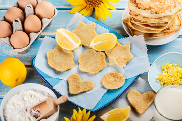 Lemon pancakes