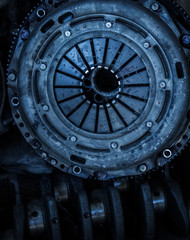Car clutch disk