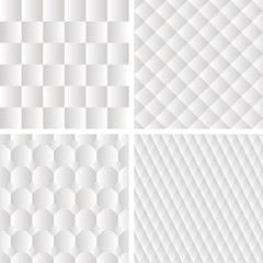 4 seamless geometric patterns
