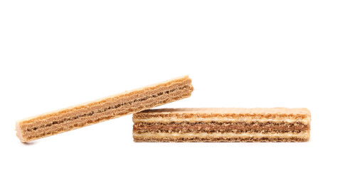 Wafers with chocolate