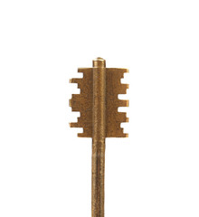 Head of bronze key.