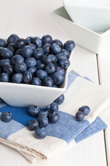 Blueberries in bowl
