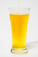 Beer in glass