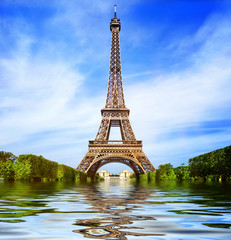 Obraz premium Pozdrowienia z Paryża