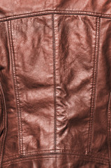 Naklejka premium Leather texture background