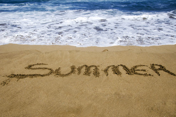 Summer on  sand