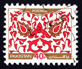 Postage stamp Pakistan 1980 Traditional Ornament