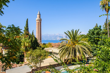 Historic city center of Antalya, Turkey