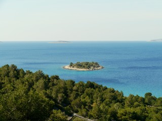 The island Tuzbina near the island Murter