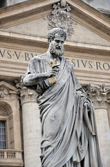 St. Peter`s statue