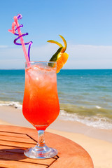 Tequila Sunrise cocktail