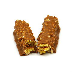 chocolate candy closeup