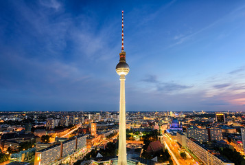 Obraz premium Panoramę Berlina, Niemcy