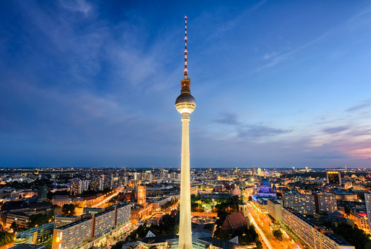 Skyline von Berlin, Deutschland