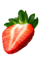 Fresh red strawberry