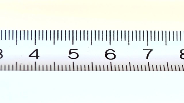 Tape measure on white