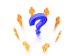 Question Mark Concept Graphic