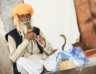 India Snake charmer