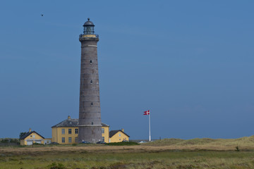 Fototapeta na wymiar Lighthouse in Grenen